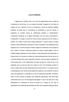 Architecture, luxe & marketing