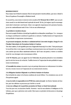 Evaluation de la PTME dans le district sanitaire de Kankan, Guinee