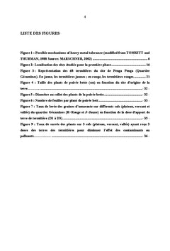 Contaminations metalliques autour de Lubumbashi