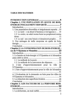 Penurie de bois-energie dans les villes tchadiennes