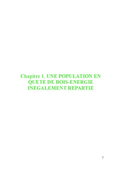 Penurie de bois-energie dans les villes tchadiennes
