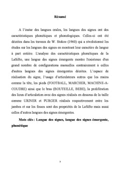 Etude phonétique de la Langue des Signes de Bouakako (LaSiBo)