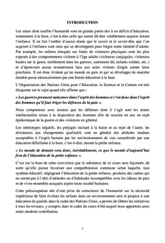 L'universalite et la realisation du droit des enfants a l'education