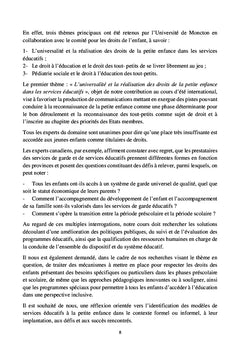 L'universalite et la realisation du droit des enfants a l'education
