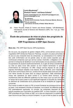 Innovation, technologie & systèmes d'information