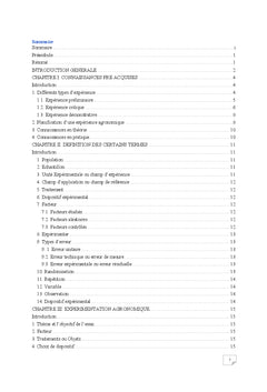 Guide de conduite d'une expérimentation agronomique