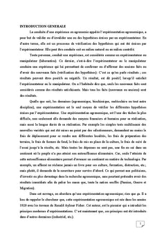 Guide de conduite d'une expérimentation agronomique