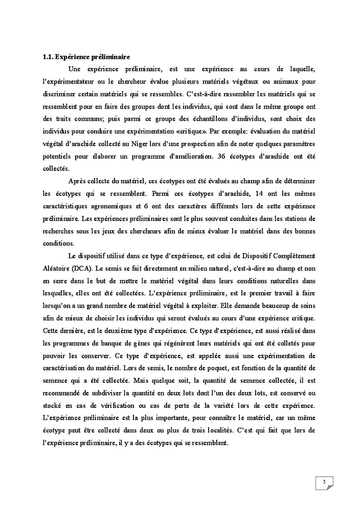 Guide de conduite d'une expérimentation agronomique