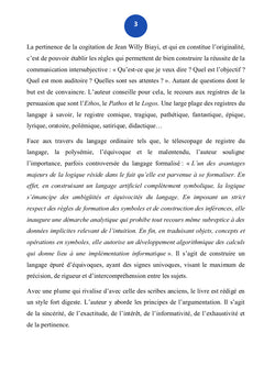 LOGIQUE DE L'INTERLOCUTION