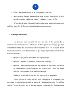 LOGIQUE DE L'INTERLOCUTION