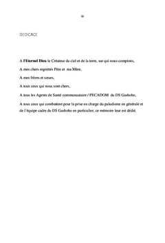 Evaluation de la contribution des Agents de Sante communautaire