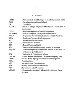 Evaluation de la contribution des Agents de Sante communautaire