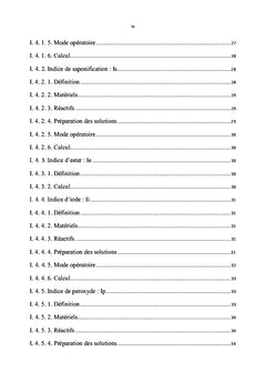 Etude de la degradation de l'huile de palme au cours de sa commercialisation