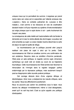 Les aspects psychologiques de l'immigration liée à la bureaucratie
