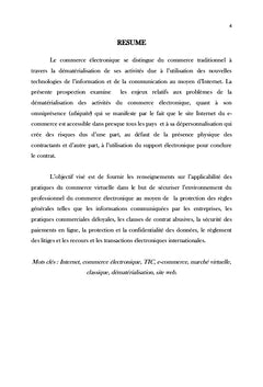 Du Cyber-Commerce à la structuration du contrat électronique en RDC