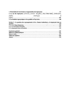 Toponymie en pays kota: enjeux sociolinguistiques