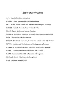 Toponymie en pays kota: enjeux sociolinguistiques