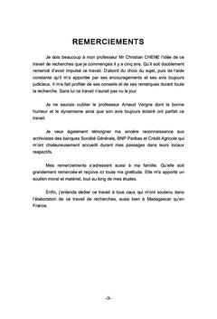 Le reseau bancaire A Madagascar et son role economique (1885-1946)