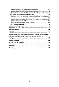 Le reseau bancaire A Madagascar et son role economique (1885-1946)