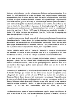 Le voyage genealogique de mes familles de La France au Quebec