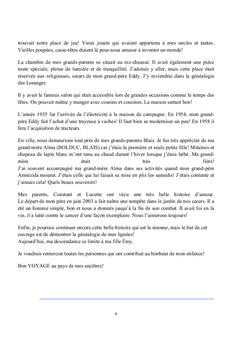 Le voyage genealogique de mes familles de La France au Quebec