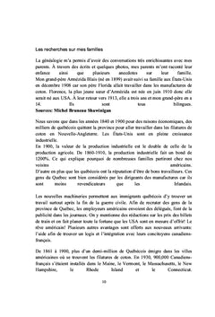Le voyage genealogique de mes familles de La France au Quebec