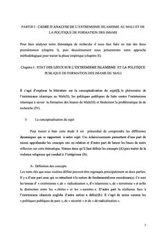 Le contre-discours islamique au Mali