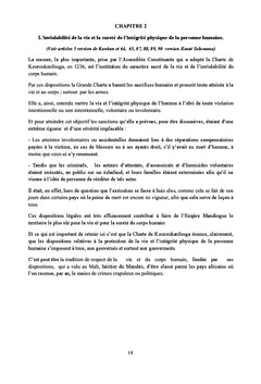 Valeurs de Civilisation de la Charte de Kouroukanfouga