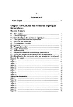 Les ABC de la chimie organique