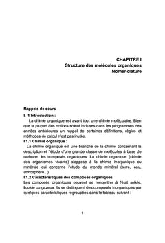 Les ABC de la chimie organique