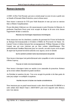 Etude de l'impact de mollusques invasifs sur l'écosystème mosan
