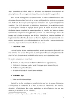 SIG et gestion des aménagements fonciers à Libreville et ses environs