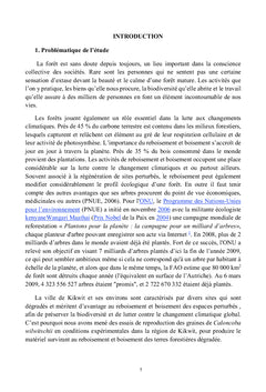 Domestication de deux especes locale pour l'agroforesterie et boisemen