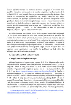 Domestication de deux especes locale pour l'agroforesterie et boisemen