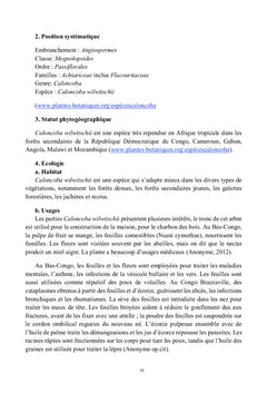 Domestication de deux especes locale pour l'agroforesterie et boisemen