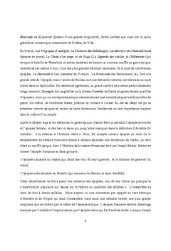 L'épopée antique
