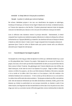 L'épopée antique