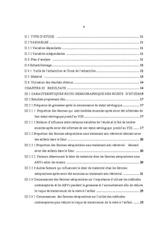 Les déterminants du désir de grossesse chez les femmes séropositives
