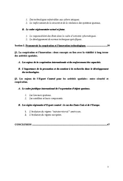 L'adaptation du droit de l'espace aux nouveaux défis en 2067