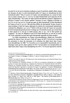 L'adaptation du droit de l'espace aux nouveaux défis en 2067