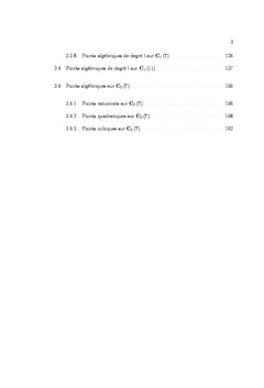 Geometrie algebrique / Theorie des nombres