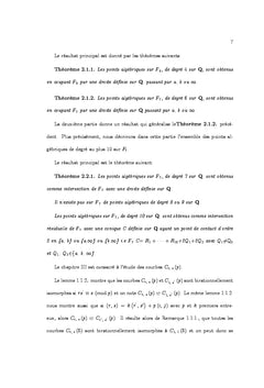 Geometrie algebrique / Theorie des nombres