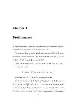 Geometrie algebrique / Theorie des nombres