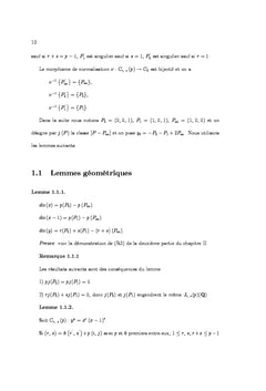 Geometrie algebrique / Theorie des nombres