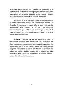 Menace Climatique et Economie Internationale