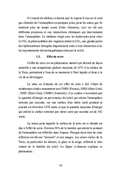 Menace Climatique et Economie Internationale