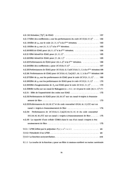 Décodeurs à base des algorithmes génétiques
