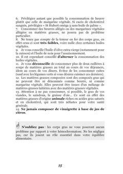 Recettes et menus pour l'hémochromatose