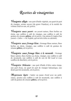 Recettes et menus pour l'hémochromatose