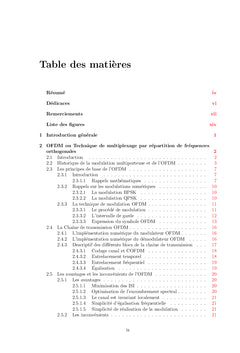 Techniques d'egalisation pour les communications à portuses multiples